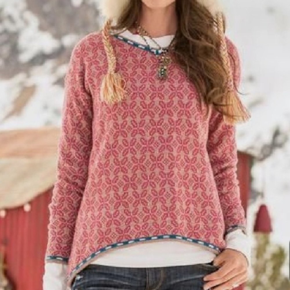 Sundance Chanticleer Wool Alpaca Pullover Sweater